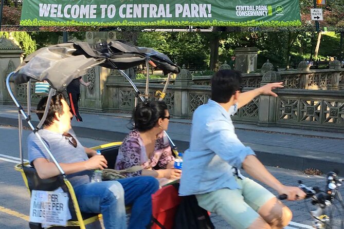 Pedicab Tours Central Park - From Balto to Wollman Rink