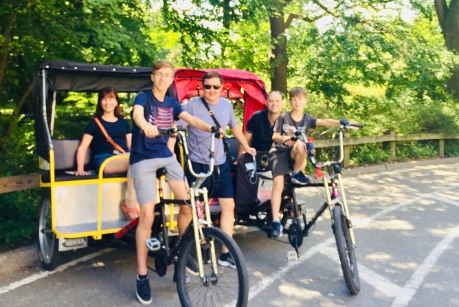 Pedicab Tours Central Park - The reservoir and Upper West Side views