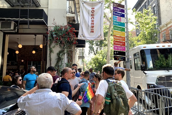 Pride Tours NYC's LGBTQ Historical Walking Tour - Christopher Park sets the stage