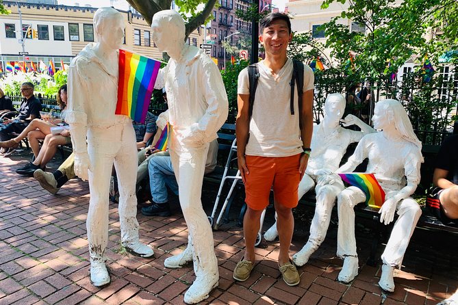Pride Tours NYC's LGBTQ Historical Walking Tour - The Gay Liberation Monument closes the loop