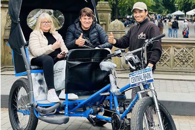 Private 2 Hour Central Park Pedicab Tour with Guide - Key points to know before you book