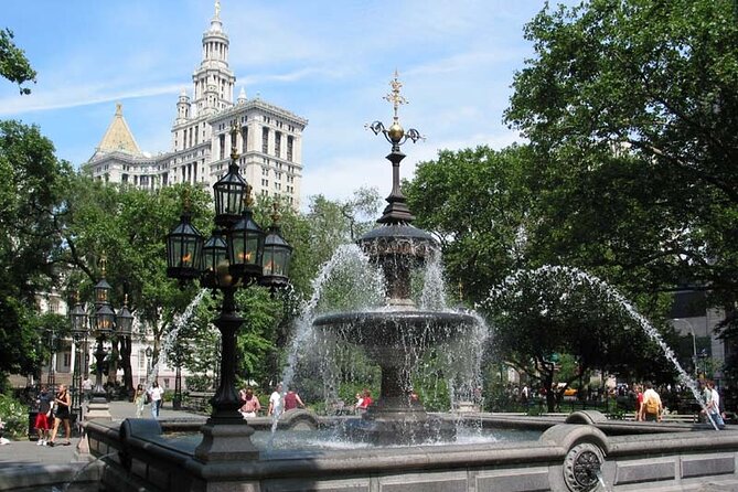 Private Tour of Historic Lower Manhattan and the Financial District NYC - City Hall Park and the route’s final chapter