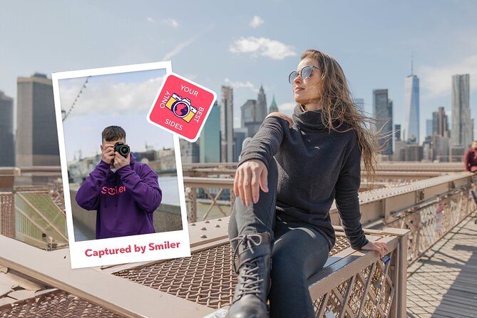 Professional Photoshoot at Brooklyn Bridge in New York - The photographers and personal service
