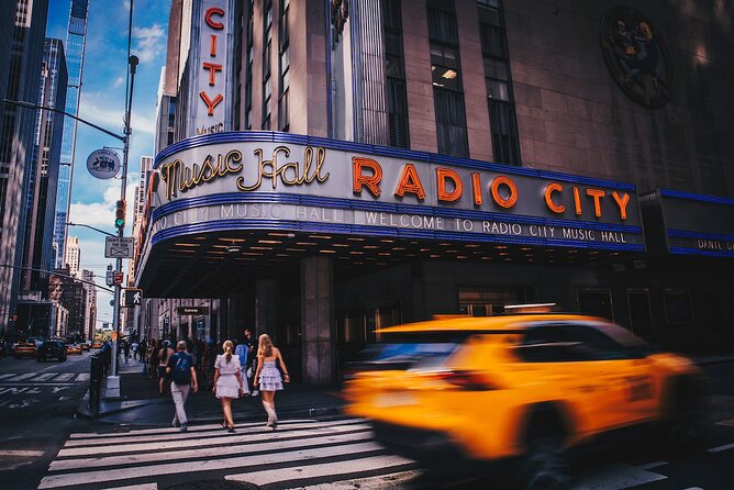 Radio City Music Hall Tour Experience - The Art Deco entrance sets the tone