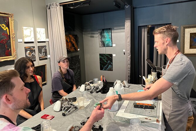 Resin Artwork in a Nolita Artist's Studio - Key points before you book