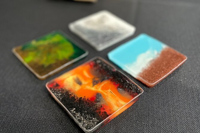 Resin Artwork in a Nolita Artist's Studio - Making art at 11 Prince Street