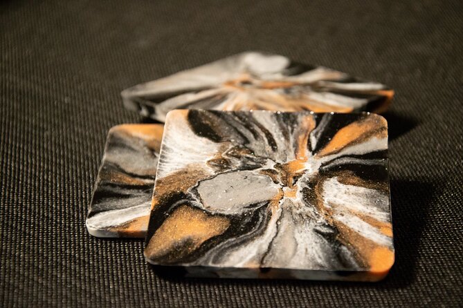 Resin Artwork in a Nolita Artist's Studio - What happens before the resin goes down