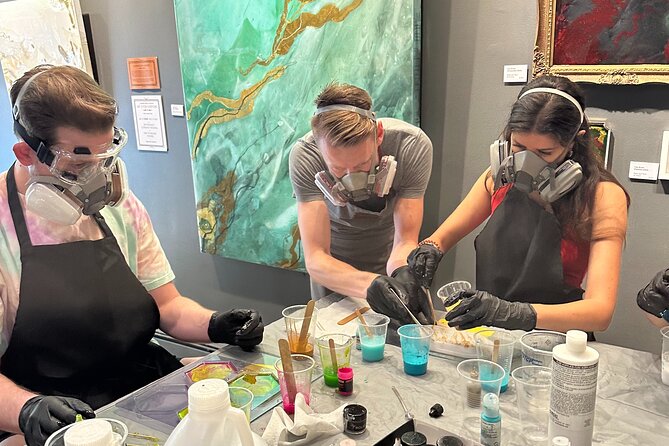 Resin Artwork in a Nolita Artist's Studio - Who will enjoy this Lower Manhattan workshop
