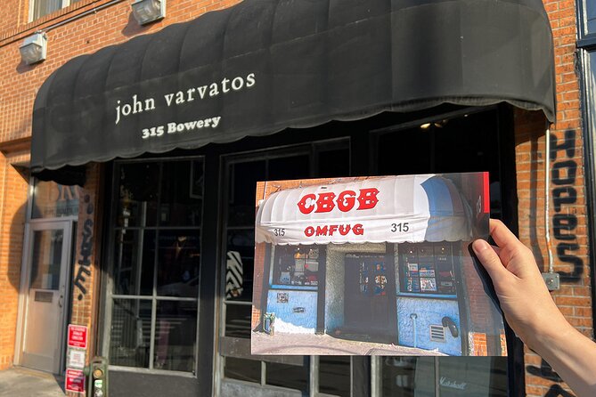 Rock and Roll History and Culture Walking Tour in New York City - CBGB and the birth of punk