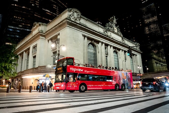 Skyline Night Bus Audio Narrated Tour Experience - Key points to know before you book