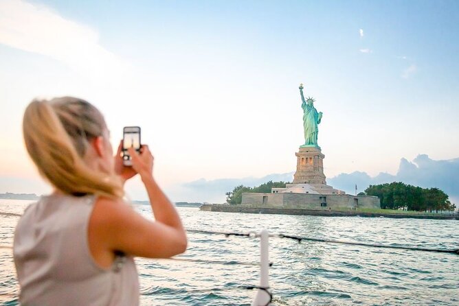 Statue of Liberty Ferry Boat Pass - A fast route toward Lady Liberty
