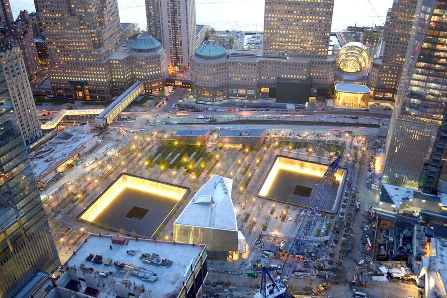 World Trade Center 911 and Ground Zero Walking Tour - Winter Garden and the Eleven Tears Memorial